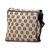 Anagram Canvas Messenger Bag